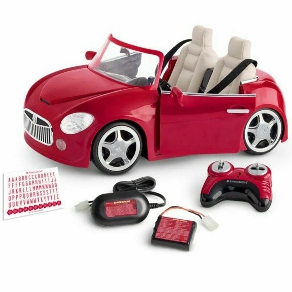AMERICAN GIRL Remote Control Sports Car - BRAND NEW IN BOX - discontinued